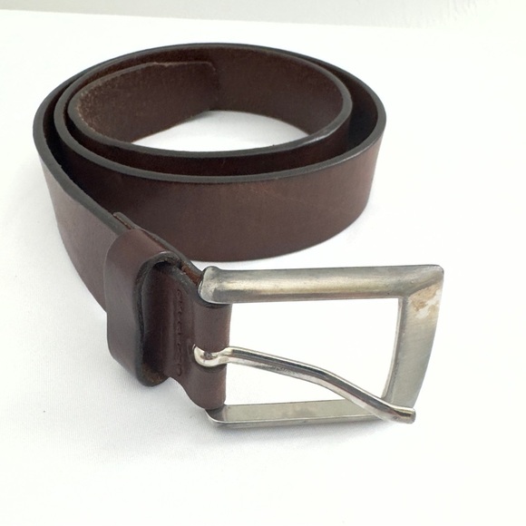 Banana Republic Men’s Brown Leather Belt 34 - Picture 1 of 9